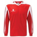 Surridge Sport Prestige Red and White  Long Sleeved Jersey