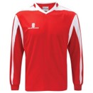 Surridge Sport Prestige Red and White  Long Sleeved Jersey
