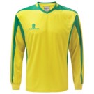 Surridge Sport Prestige Yellow and Emerald  Long Sleeved Jersey