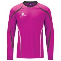 Surridge Sport Beta Pink Black and White  Long Sleeved Jersey