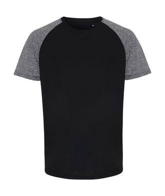 TriDri® contrast sleeve performance t-shirt