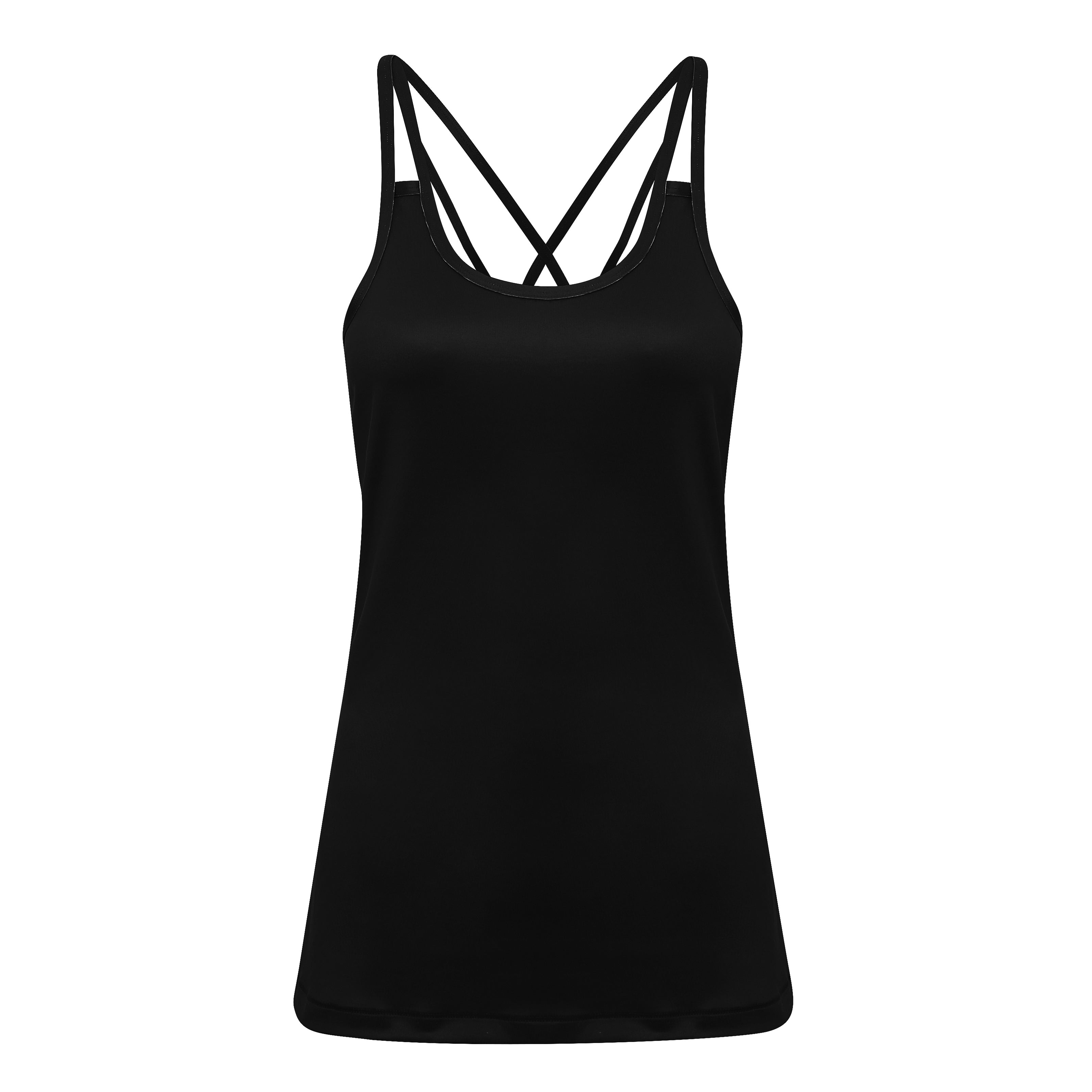 Women's TriDri® 'laser cut' spaghetti strap vest