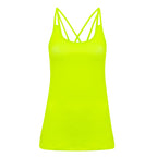 Women's TriDri® 'laser cut' spaghetti strap vest