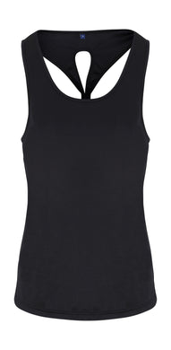 Women's TriDri® yoga knot vest