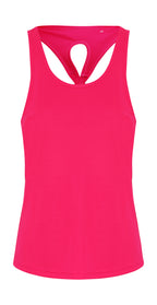 Women's TriDri® yoga knot vest