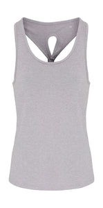 Women's TriDri® yoga knot vest