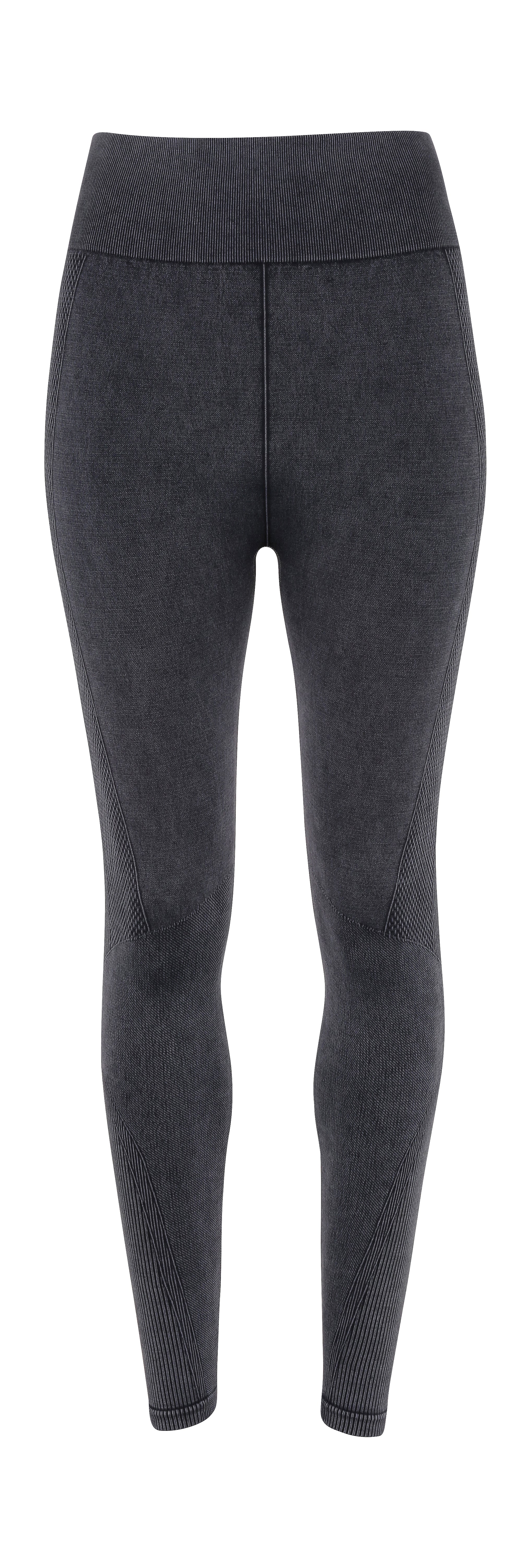 Women's TriDri® seamless '3D fit' multi-sport denim look leggings
