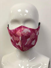 Load image into Gallery viewer, High Quality 3 ply hygiene face mask - Pink Camo