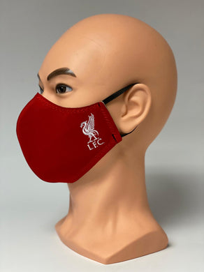 High Quality 3 ply hygiene face mask - Red and white LFC