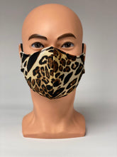 Load image into Gallery viewer, High Quality 3 ply Barrier face mask - Leopard