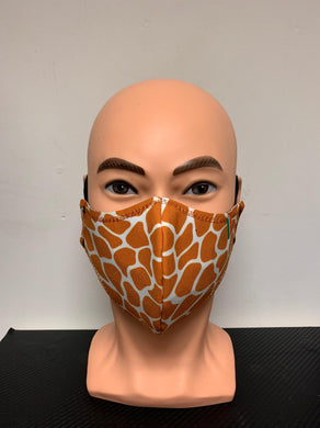 High Quality 3 ply Barrier face mask - Giraffe