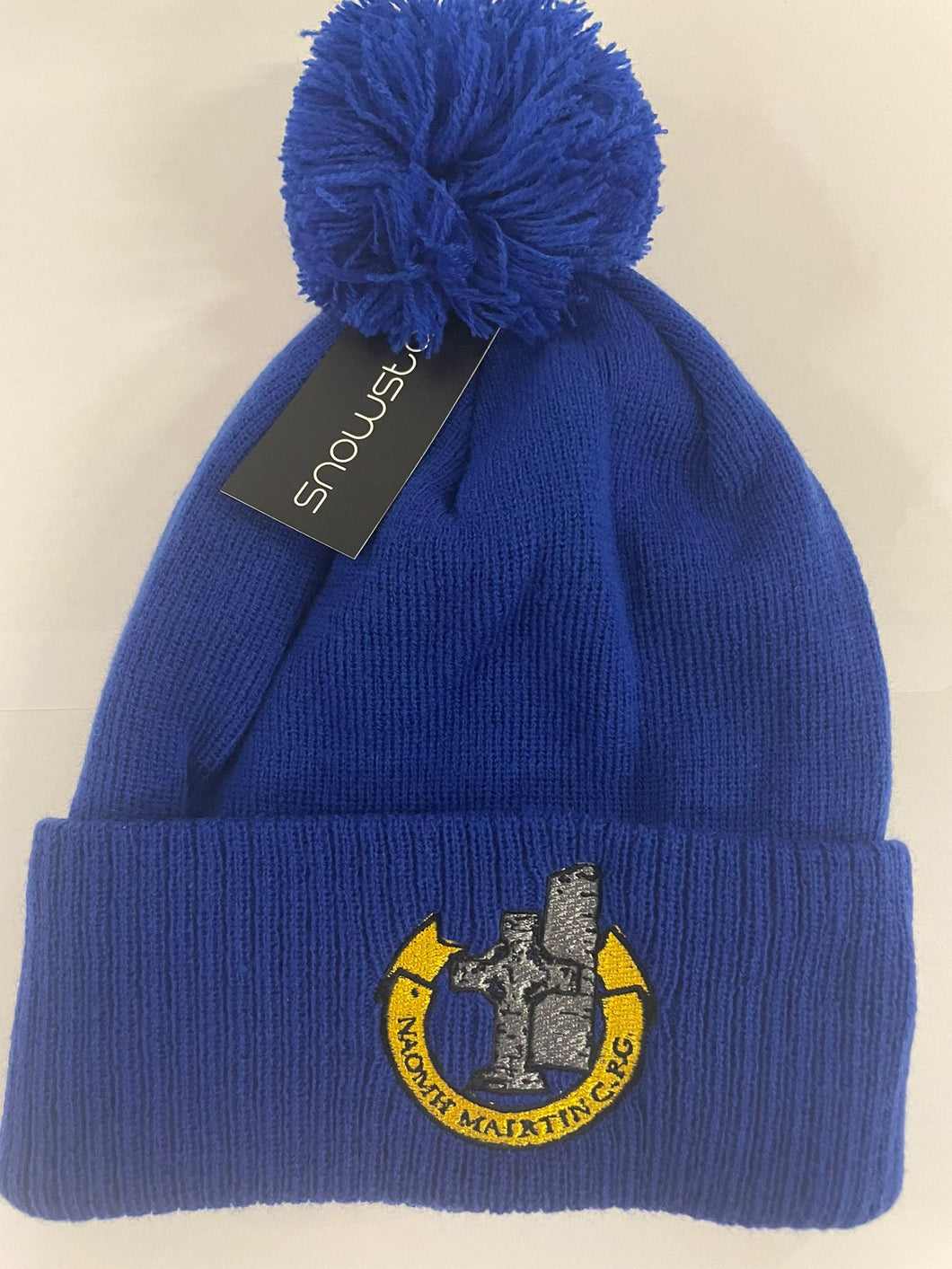 Naomh Mairtin Royal Blue Bobble Hat
