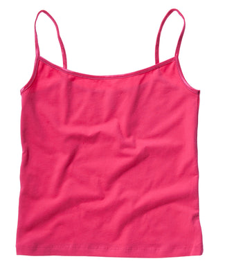 Ladies Cotton Spandex Camisole