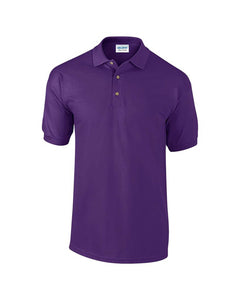 Gildan Ultra Cotton 100% cotton Heavy Weight Polo Shirt - Purple