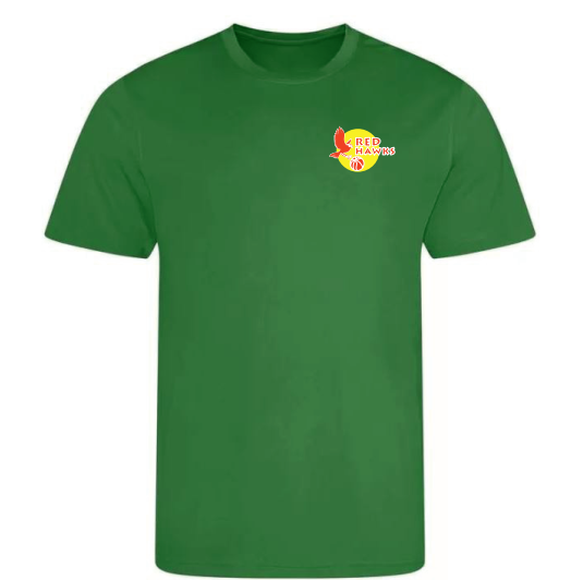 Redhawks Basketball Tee - Small Logo