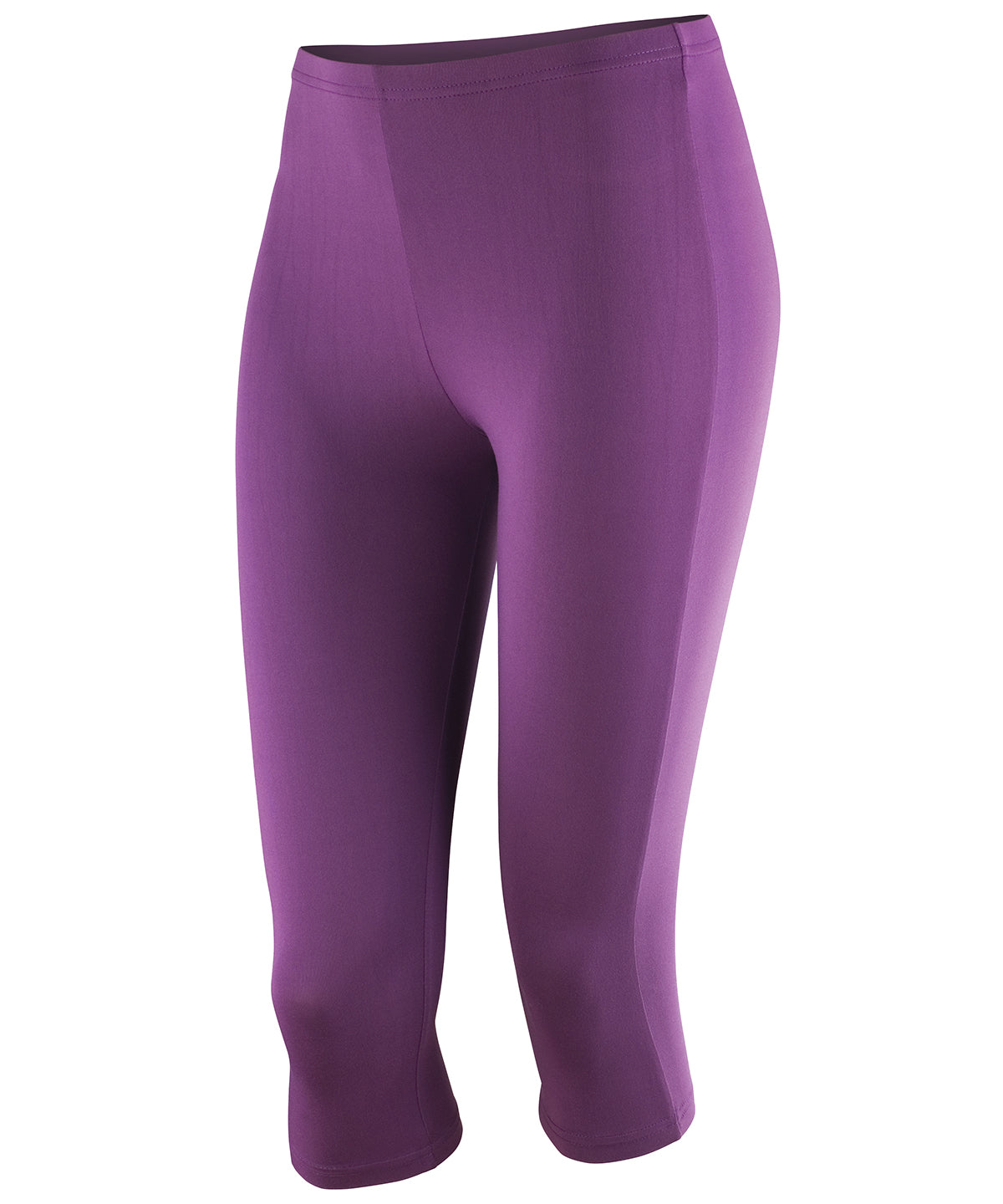Ladies Softex Capri Pants - Purple